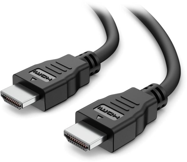 Dell CB325H - HDMI-kabel med Ethernet - HDMI hann til HDMI hann - 1.8 m - svart - 4K 60Hz støtte, 5 K 60 Hz (5120 x 2880) støtte