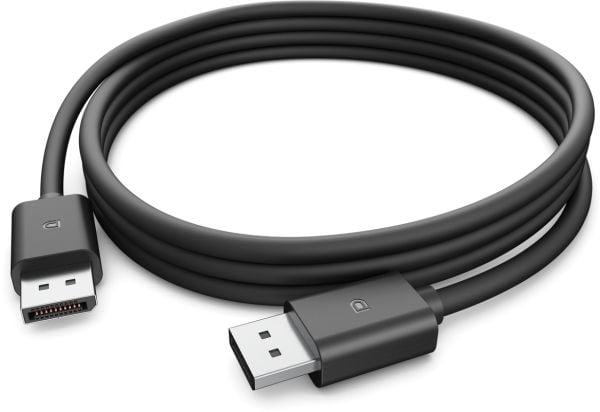 Dell CB325D - DisplayPort-kabel - DisplayPort (hann) til DisplayPort (hann) - DisplayPort 1.4 - 1.8 m - 4K 120 Hz støtte, 8K 60Hz støtte, 5K 60Hz s...