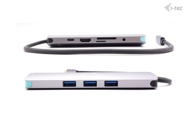 i-Tec Nano Dock - Dokkingstasjon - USB-C / USB4 / Thunderbolt 3 / Thunderbolt 4 - HDMI - 1GbE - 100 watt - Europa