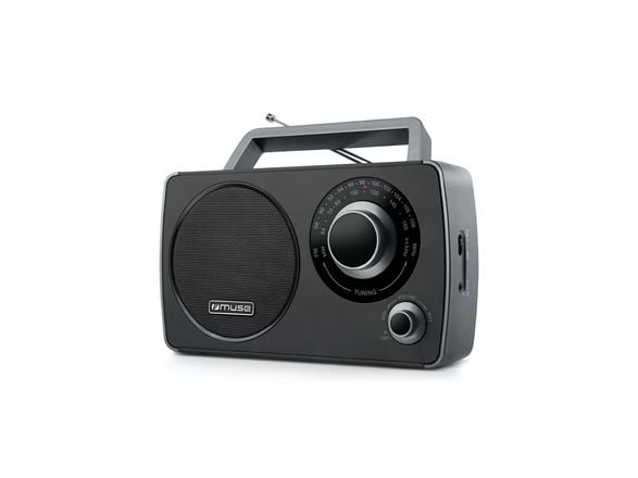Muse bærbar radio M-075 R med AUX-in