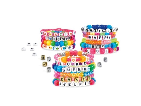 SHIMMER N SPARKLE ABC fashion bead-armbånd