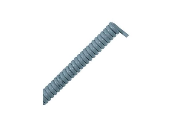 Lapp ÖLFLEX Spiral 400 P, 0,5 m, 1 mm², Harmaa, PVC-muovi, 3000 V, 5 - 50 °C