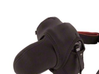 Walimex Protection Cover L - Beskyttelsesveske for kamera - neopren - grå, svart