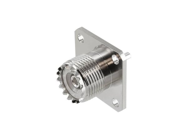 Telegärtner J01041B0632 J01041B0632 UHF-liitin Liitäntä, uppoasennus 50 Ω 1 kpl