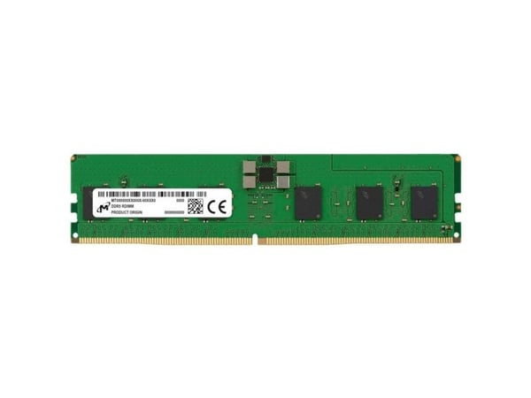 Micron - DDR5 - moduuli - 32 GB - DIMM 288-PIN - 5600 MHz / PC5-44800 - CL46 - rekisteröity - ECC