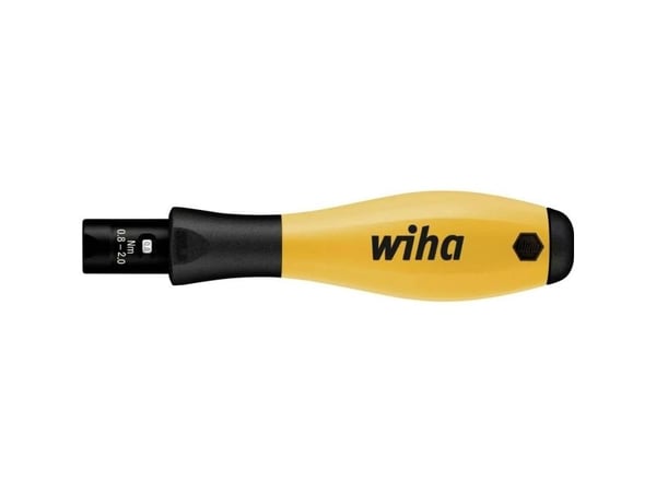 Wiha TorqueVario-S ESD momentskrutrekker 0,4 - 1 Nm DIN EN 61340-5-1, DIN EN ISO 6789, DIN EN 26789