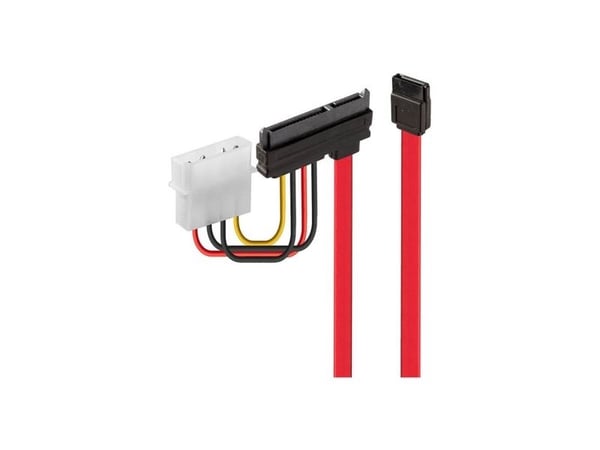 Lindy SATA Cable - Combined Data & Power, 0,3 m