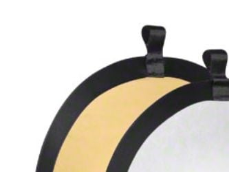 Walimex Foldable Reflector - Sammenfoldbar reflektor - sølv/gull - Ø56 cm
