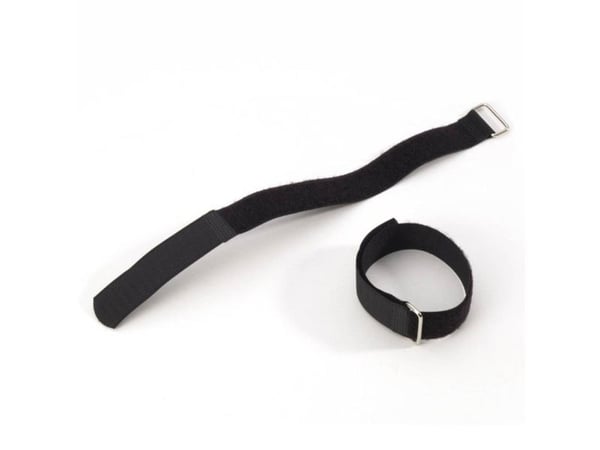 Adam Hall VR4040BLK Kaapeliside valjailla Kaapeliside staattinen silmukkaosa (L x S) 400 mm x 38 mm Musta 1 kpl