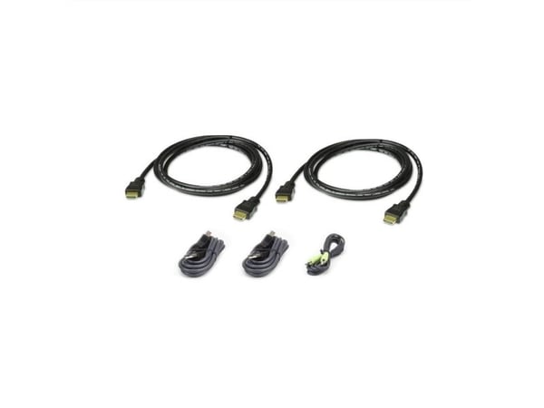ATEN - Tastatur / video / musekabelsett (KVM) - TAA-samsvar - for ATEN CS1142H4C, CS1144H4C