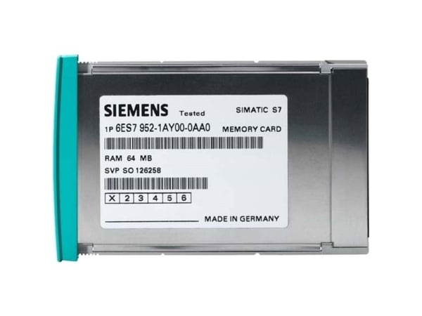 Siemens 6ES7952-1AH00-0AA0, RAM, CE, RoHS, REACH, 93 mm, 133 mm, 15 mm, 60 g
