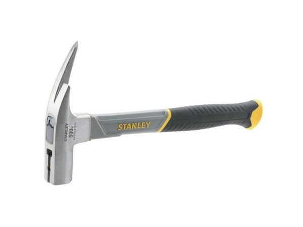 STANLEY CARPENS HAMMER F/GLASS 600g LATT