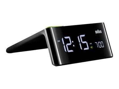 Braun BNC016 - Alarmklokke - elektronisk - skrivebord - svart
