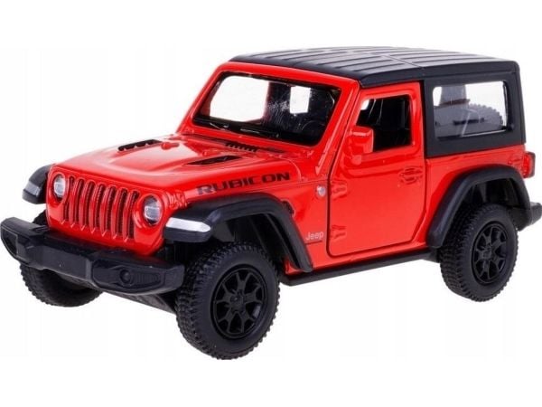 Daffi Jeep Wrangler Rubicon 2021 soft top rød