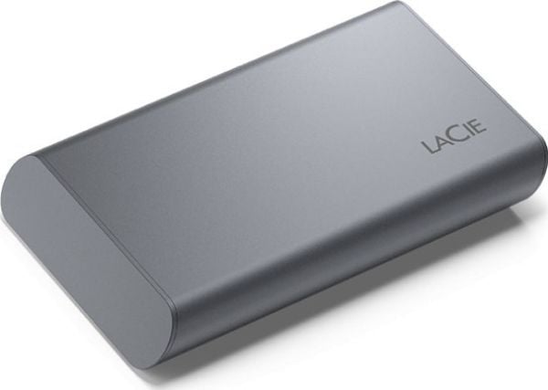 LaCie Mobile Secure STKH500800 - SSD - High Performance - krypterat - 500 GB - extern (portabel) - USB 3.2 Gen 2 (USB-C kontakt) - 256 bitars AES -...