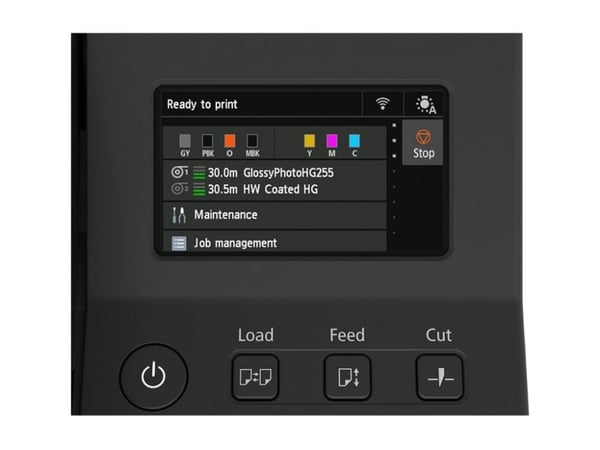 Canon imagePROGRAF GP-2600S - 24" storformatsskriver - farge - ink-jet - Rull (61 cm) - USB 2.0, Gigabit LAN, Wi-Fi(n), USB-vert