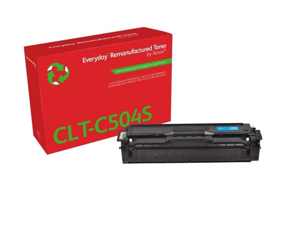 Everyday - Cyan - kompatibel - tonerpatron (alternativ for: Samsung CLT-C504S) - for Samsung CLP-415, CLX-4195; MultiXpress SL-C1453, C1454; Xpress...