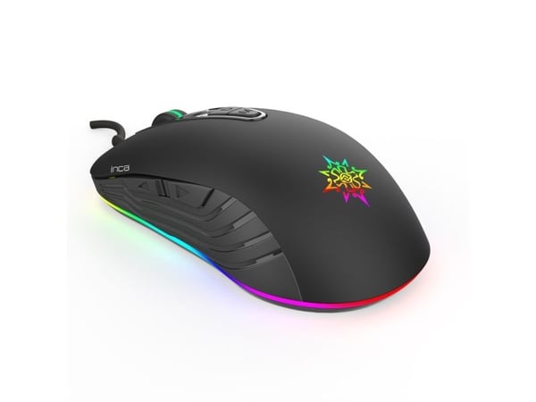 Inca IMG-348, Oikeakätinen, Optinen, USB A-tyyppi, 3200 DPI, Musta