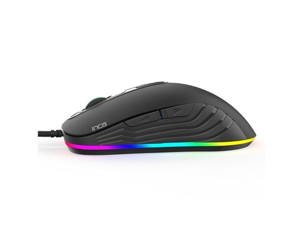 Inca IMG-348, Oikeakätinen, Optinen, USB A-tyyppi, 3200 DPI, Musta