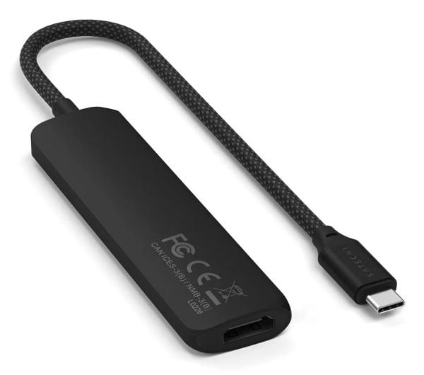 Satechi 4-in-1 - Telakointiasema - USB-C / USB 3.2 Gen 2 x 2 - HDMI