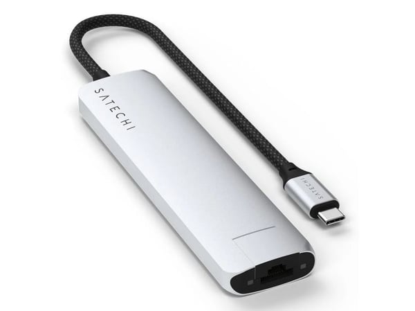 Satechi 7-in-1 - Telakointiasema - USB-C / USB 3.2 Gen 2 x 2 - HDMI - 1GbE