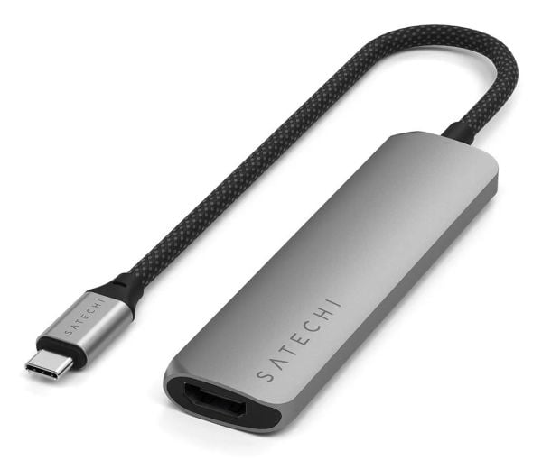Satechi 4-in-1 - Telakointiasema - USB-C / USB 3.2 Gen 2 x 2 - HDMI