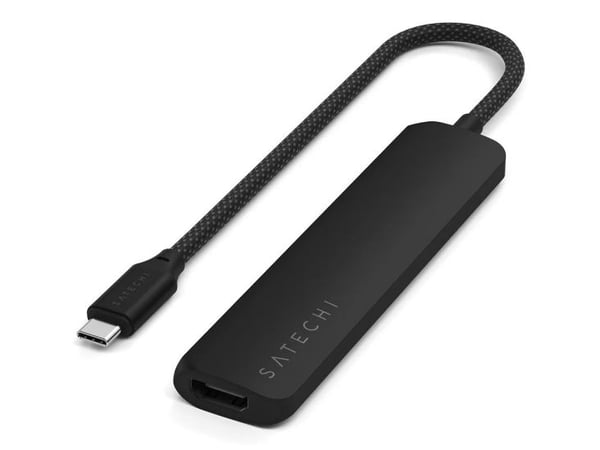 Satechi 6-in-1 - Telakointiasema - USB-C 3.2 Gen 2 - HDMI