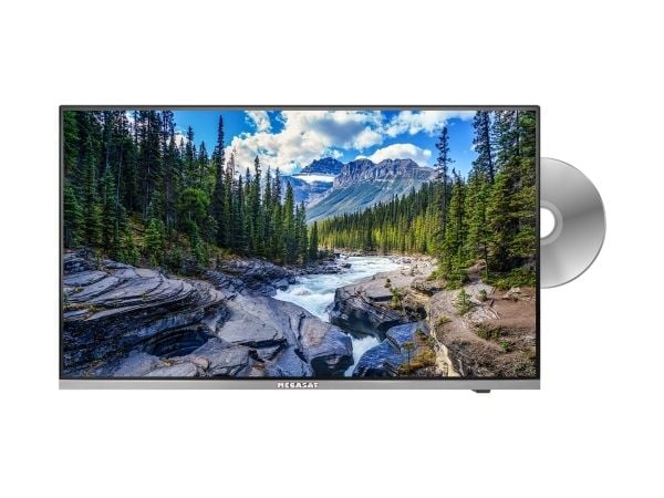 Megasat Royal Line 24 Premium, 61 cm (24"), 1920 x 1080 piksler, Full HD, Smart TV, Wi-Fi, Svart
