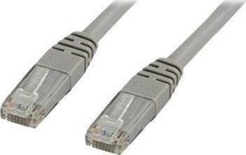 X-Shield Cat6 patchkabel U/UTP RJ-45 hann til RJ-45 hann, 3 m, LSZH, grå