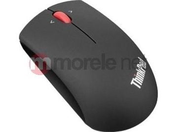 Lenovo ThinkPad Precision Wireless Mouse - Mus - høyre- og venstrehåndet - optisk - 3 knapper - trådløs - 2.4 GHz - USB trådløs mottaker - midnatts...
