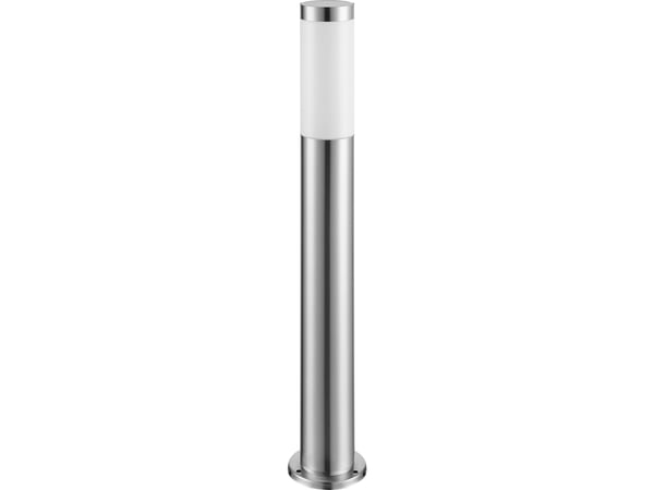 Orno EDERA havelampe stolpe, E27 maks 15W, IP44, 65 cm, rustfritt stål