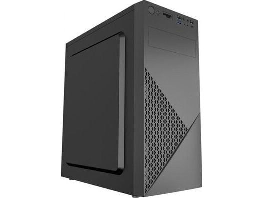 Gembird Fornax 170 - Office computer case - ATX - ingen strømforsyning (ATX) - svart - USB/lyd