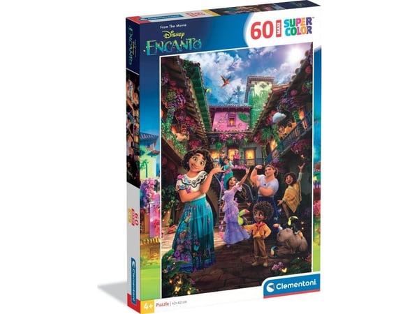Clementoni puslespill Maxi SuperColor Disney Encanto 60 brikker (26333)