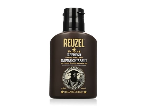 Reuzel Reuzel No Rinse Beard Vask tørr skjeggsjampo uten å skylle Refresh 100ml