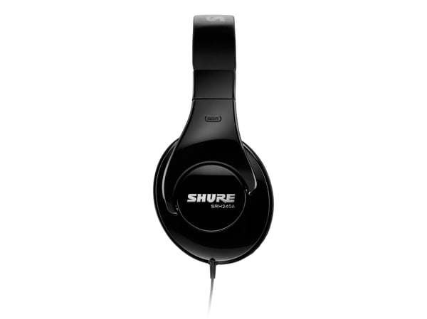 Shure SRH240A - Hodetelefoner - full størrelse - kablet - 3,5 mm jakk
