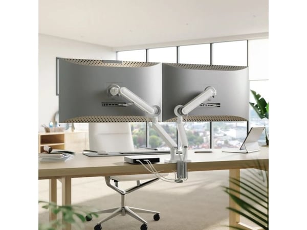 ALOGIC C32GMA2, Kiinnike/läpivientisuojus, 10,5 kg, 43,2 cm (17"), 81,3 cm (32"), 100 x 100 mm, Valkoinen