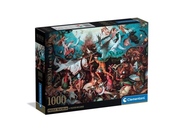 Clementoni Museum Collection 39972, 1000 kpl, Taide, 18 vuosi/vuosia