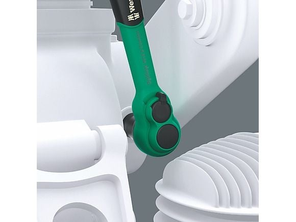 Wera 05150114001, Støpselsett, 3/8", Metrisk, 14 hoder, 8,10,11,12,13,14,15,16,17,18,19,21,22,24 mm, 405 mm