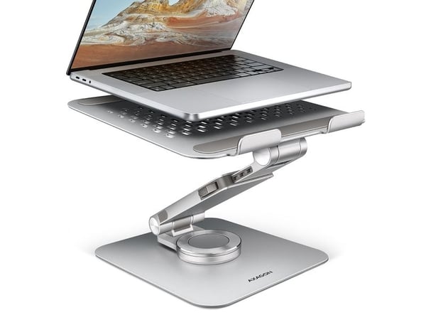 AXAGON STND-LR - Ställ för bärbar dator - 10" - 17" - grå