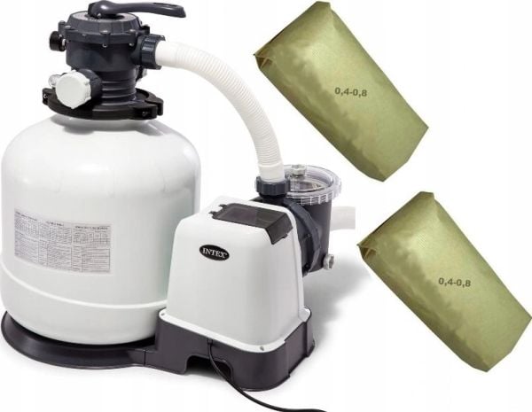 Intex 26676, Sandfilterpumpe, Grå, Hvit, Plast, 32200 l, AC, 220 - 240 V