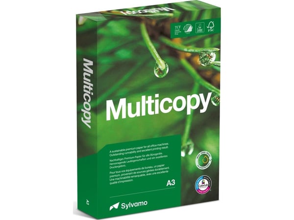 Skrivarpapper MultiCopy Original A3 160g vit - (250 ark)