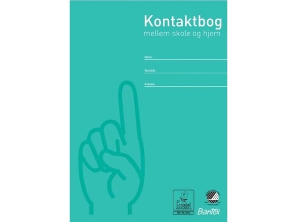 Kontaktbog Bantex A6 med 32 sider