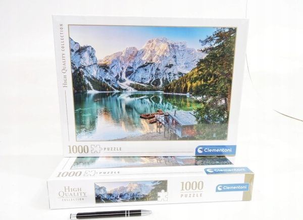 Clementoni pussel HQ Emerald Lake Braies 1000 bitar (39887)