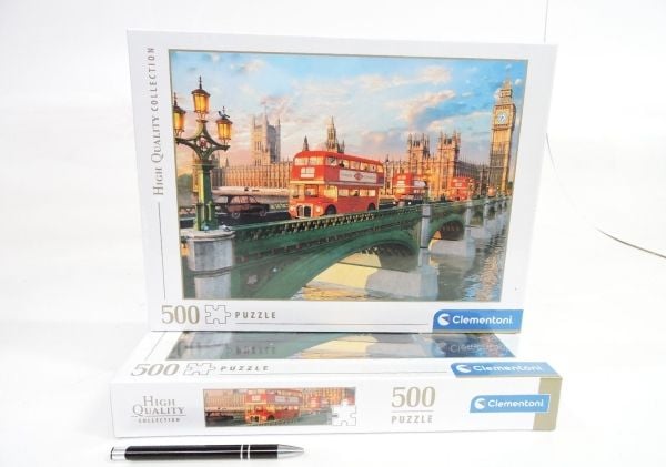 Clementoni Puzzle HQ Westminster Bridge 500 brikker (35569)