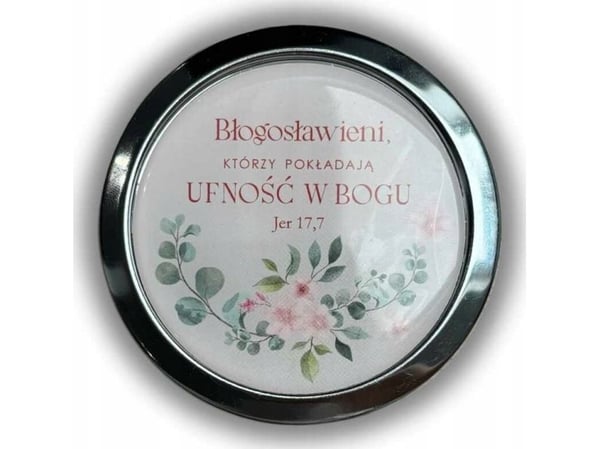 Rund lomme-speil - Blessed