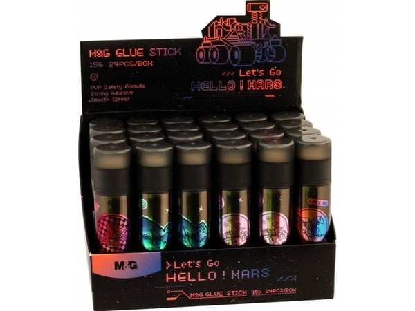 Hello Mars limstift 15g (24stk) M&G
