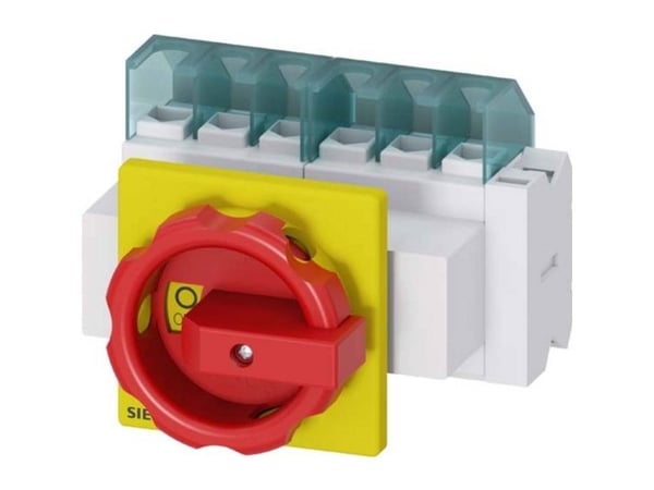 Rød, Gul 6-polet 16 mm² 25 A 1 x sluttekontakt, 1 x brydekontakt 690 V/AC Siemens 3LD21034VP53