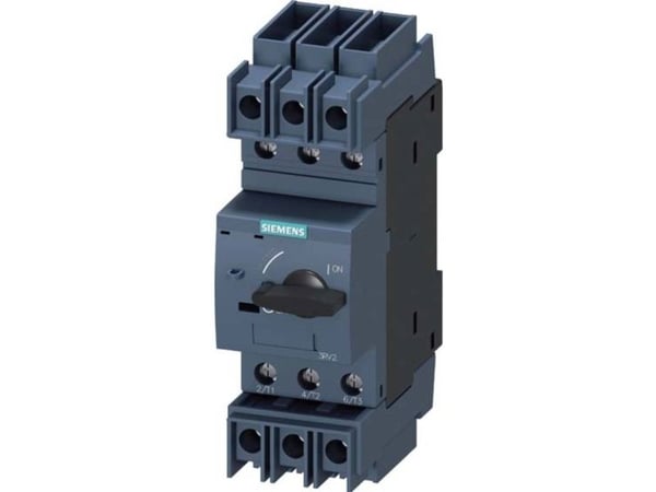 Siemens 3RV2821-4BD10 Strömbrytare 1 st Inställningsområde (ström): 20 A (max) Kopplingsspänning (max): 690 V/AC (B x H x D) 45 x 144 x 97 mm