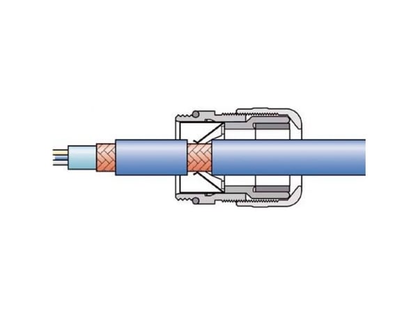 Lapp SKINTOP 53112675, Metallinen, Messinki, Polyamidi, 5 kpl, M50x1.5, IP68, -40 - 100 °C