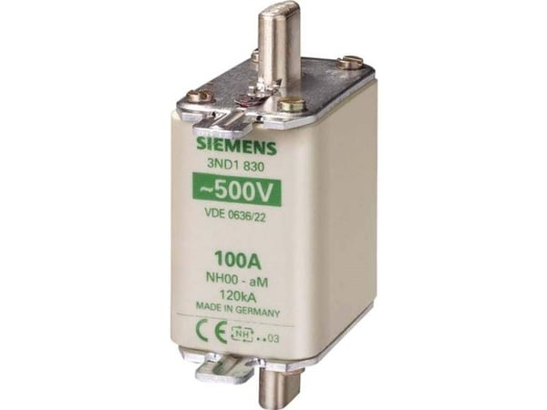Siemens 3ND1832 Sikringsindsats Sikringsstørrelse = 0 125 A 500 V 3 stk 3 stk
